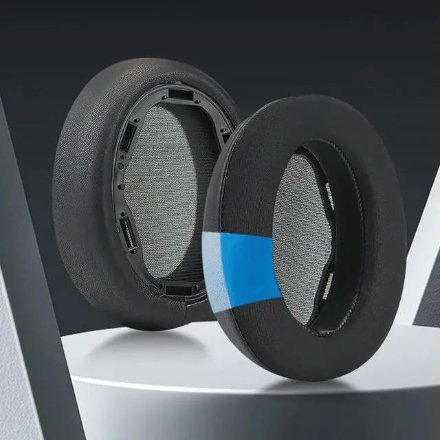 Alt view image 3 of 4 - 1 Pair Replacement Earpads Ear Pads Cushions Replacement Ear Pads Cushion for WH-H910N Headphones