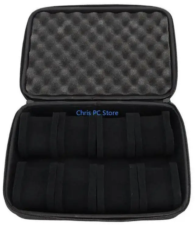 Alt view image 4 of 7 - Portable Watch Box Water Proof Carriyng Case Coin Bag for Wristwatch Box