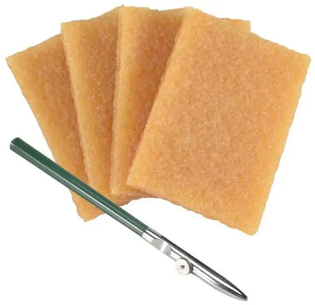 Alt view image 4 of 7 - Art Ruling Pen Set, ing Fluid Pen With 4 Pieces Glue Residue Eraser For Applying ing Fluid Line Work