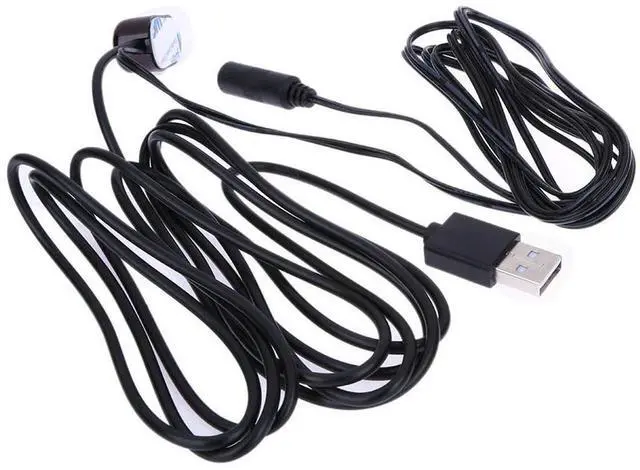 Alt view image 4 of 4 - All-in-One Infrared IR Repeater Kit 32-60kHz Infrared Remote USB Adapter Universal Emitters Repeater System Kit for Amplifier TV