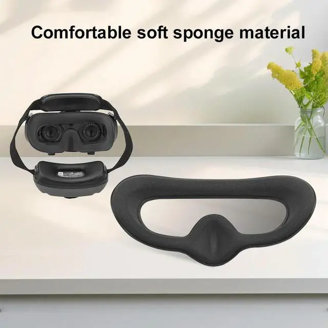 Alt view image 4 of 4 - Sponge Foam Eye Pad Comfortable Face Cushion Cover Soft Protective Cover for AVATA 2 Goggles 2/3