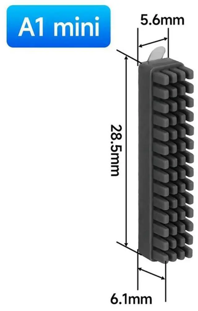 Alt view image 4 of 7 - 9PC 3D Printer Accessories For Consumables Brush Silicone Brush Cleaning Tool Brush