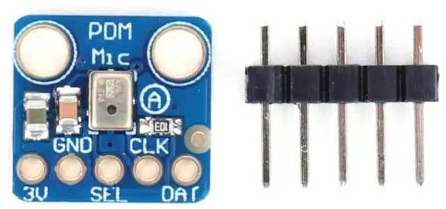 Main image of MP34DT01 Detection Microphone Sensor Simple Pulse PDM MEMS Microphone Module Microphone Module 1.8-3.3V High Sensitivity