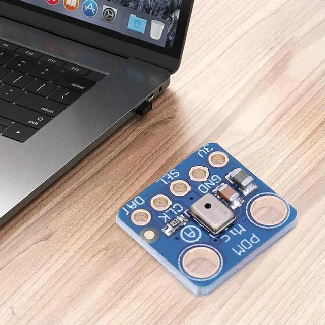 Alt view image 3 of 4 - MP34DT01 Detection Microphone Sensor Simple Pulse PDM MEMS Microphone Module Microphone Module 1.8-3.3V High Sensitivity