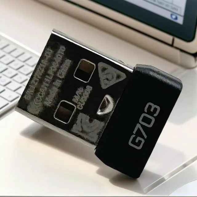 Alt view image 2 of 4 - Mouse Receiver Adapter USB Dongle Wireless Dongle Adapter Replacement for G703 Wireless Mouse
