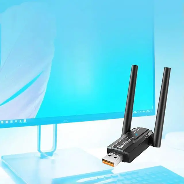 Alt view image 3 of 4 - Driver-Free Wireless Network Card Bluetooth-Compatible 5.4 Adaptador Dual-Band 2.4G&5GHz for Laptop 10 11