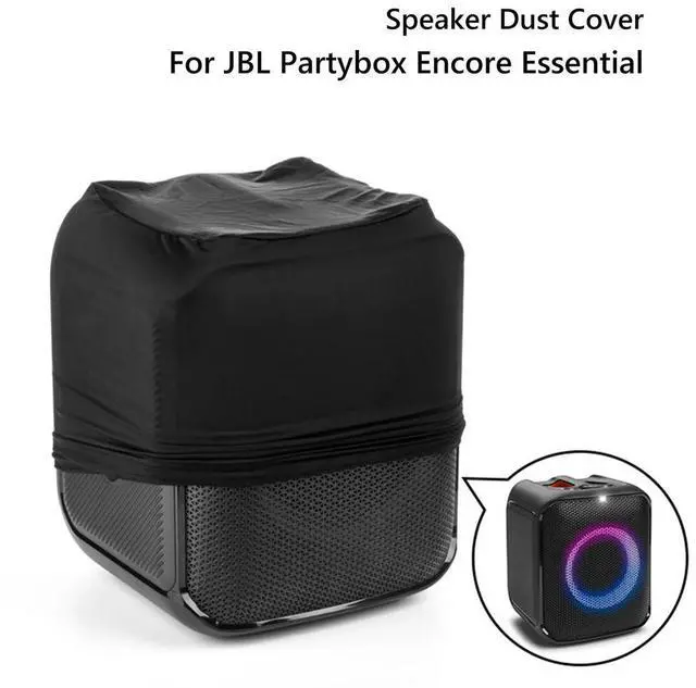 Alt view image 4 of 4 - Speaker Cover Lycra Dust Case with Elastic Band Speaker Slip Sleeve Dust Cover Protective Case for JBL Partybox Encore Essential