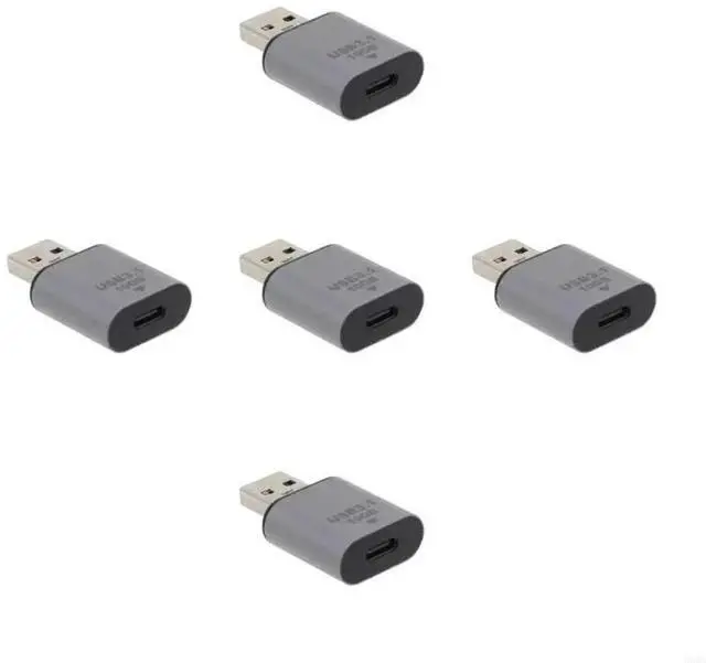 Alt view image 4 of 4 - USB C Female to USB Male Adapter For Laptop Cable Adapter Data Charging 10Gbps Data Sync Converter