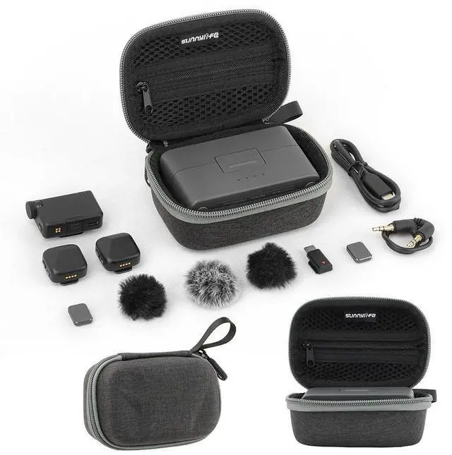 Alt view image 2 of 4 - Bag Protective Case Wireless Microphone Portable Protection Box Carrying Case for Mic Mini Accessories