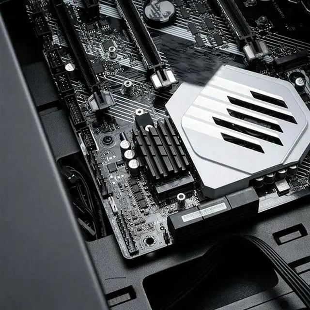 Alt view image 3 of 4 - 2X M.2 2242 Solid State Drive Radiator SSD Cooling Heatsink Nvme2242 Solid State Drive SSD Heat Sink Cooling Vest