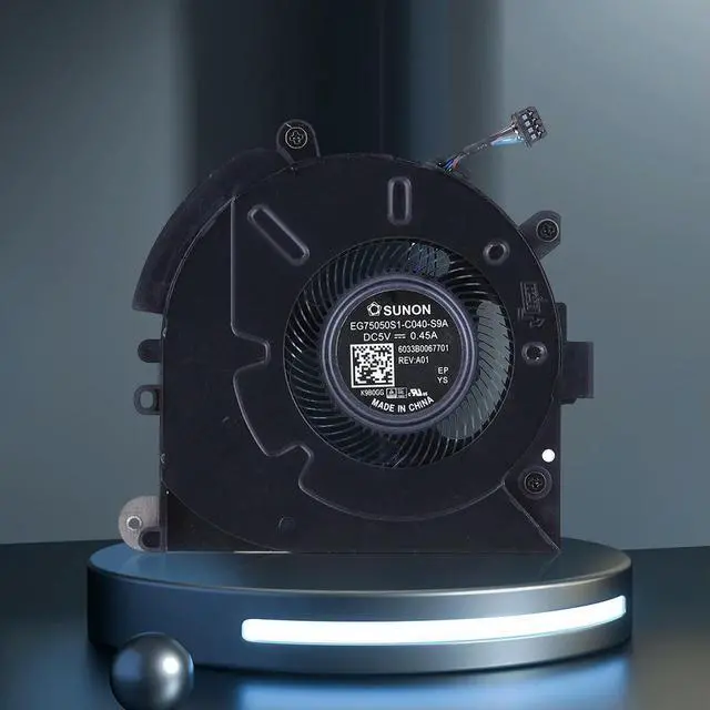 Alt view image 3 of 4 - Laptop CPU Cooling Fan DC 5V 4-Pin Laptop Heat Dissipation Fan Internal Components Accessories for EliteBook 830G5 830 G5