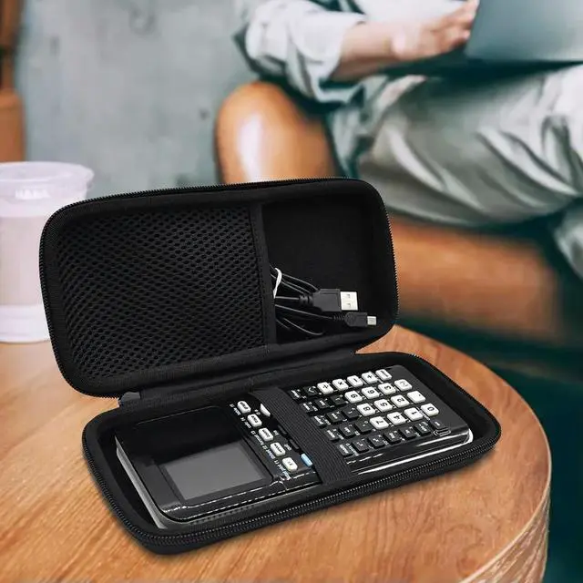 Alt view image 2 of 4 - Hard Graphing Calculator Case Carrying Case for Texas Instruments TI-84 Plus CE