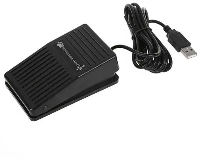 Main image of USB Foot Pedal Control Switch PC Game Pad with 2M Cable Game Control Action HID for Computer Multimedia String