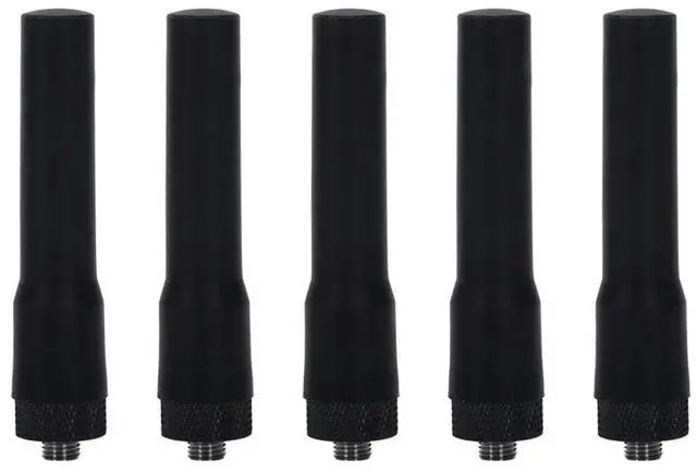 Alt view image 3 of 4 - 5X SF20 Dual Band SMA-F Soft Antenna For BAOFENG UV5R UV5RA/Plus Bf888s Black