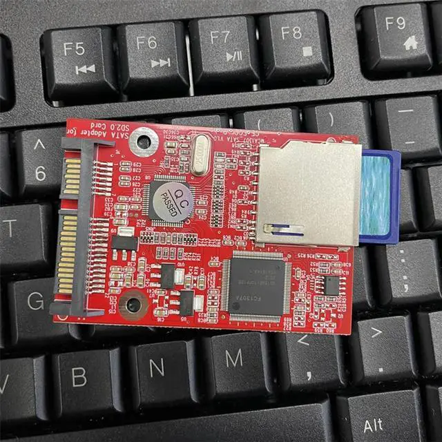 Alt view image 2 of 4 - Conversion Adapter SATA 2.5 Inch SD To Serial Adapter Card 15PIN+7PIN Support 128GB GEN1 GEN2 for Laptop Tablet