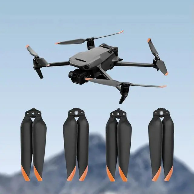 Alt view image 2 of 4 - 4 Pairs 9453T Propeller Light Weight Screw Wing Drone Wing Blade Drone Blade Props for Mavic 3 Pro/Mavic 3/Mavic 3 Classic