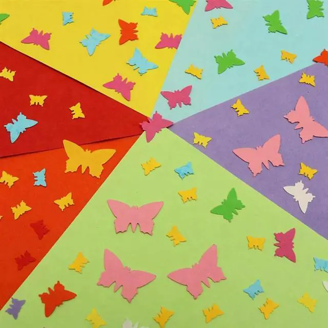 Alt view image 3 of 4 - Butterfly Hole Punch,Butterfly Paper Punch For Paper Crafts, Butterfly Shaped Hole Punch,9/16/25Mm Hole Punches Set Easy Install