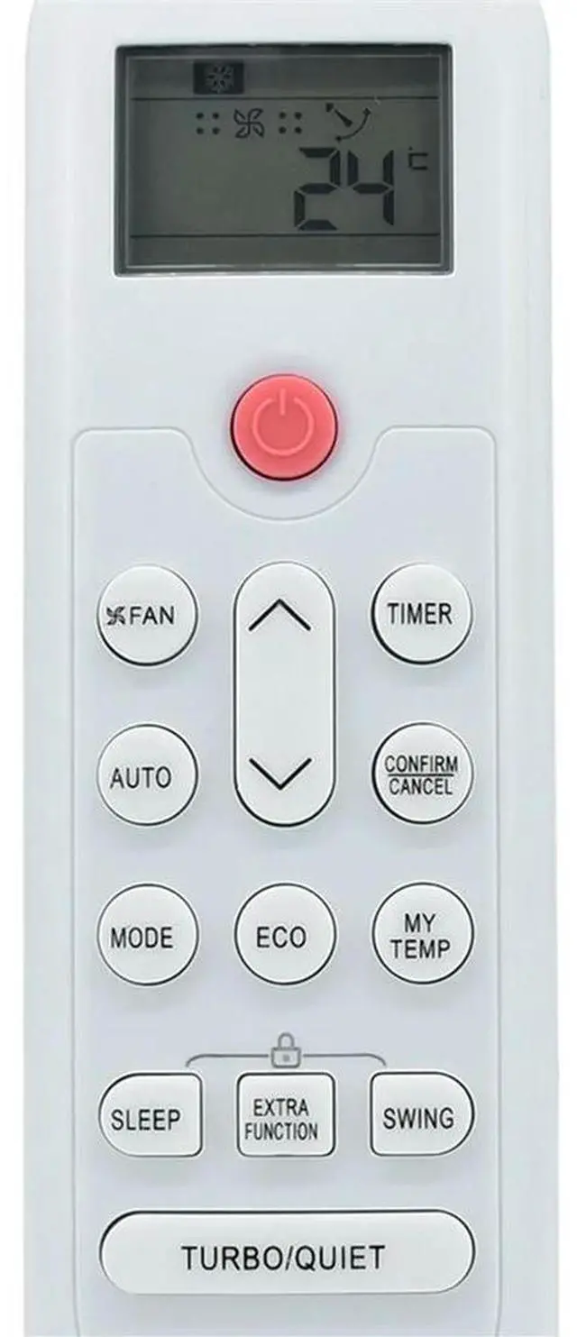 Alt view image 2 of 4 - Remote Control for AQUA MABE for Haier Air Conditioner_L50A