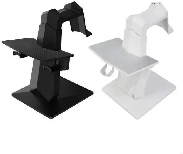 Alt view image 3 of 4 - Stable Stand for PS VR2 Headset ABS Rack Upgraded Stable and Safe Base Anti-Scratch Stand Headset Display Holder