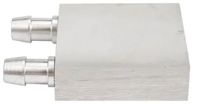 Alt view image 4 of 4 - 6X Primary Aluminum Alloy Water Cooling Block 40X40mm For Liquid Water Heat Sink System Silver For PC Laptop CPU