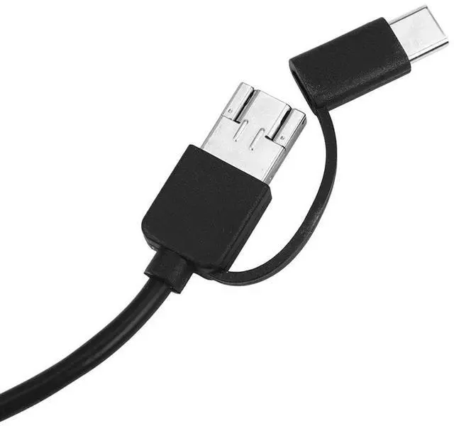 Alt view image 2 of 4 - 2X 3-In-1 Industrial Endoscope Borescope Inspection Camera Built-In 6 Leds IP67 Waterproof USB Type-C Endoscope