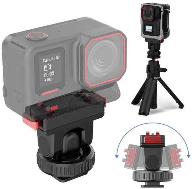 Alt view image 2 of 4 - Magnetic Cold Shoe Quick Release Adapter Mount Expansion Adjustable Base Mount Bracket for Ace/Ace Pro/Ace Pro 2