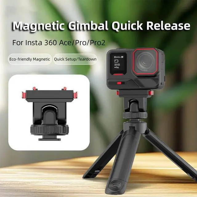 Alt view image 4 of 4 - Magnetic Cold Shoe Quick Release Adapter Mount Expansion Adjustable Base Mount Bracket for Ace/Ace Pro/Ace Pro 2