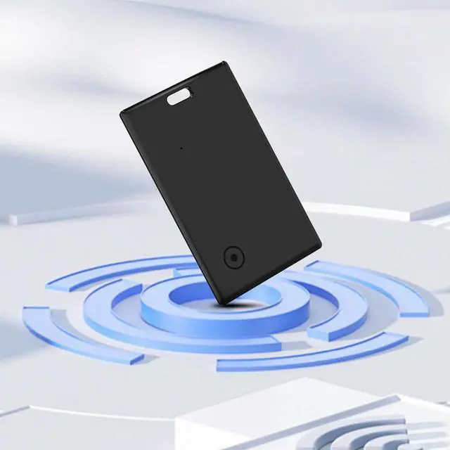 Alt view image 2 of 4 - Item Tracker Tag Bluetooth-Compatible Tracking Work with Find My with Key Chain Hole for Luggage Tag Purse Passport