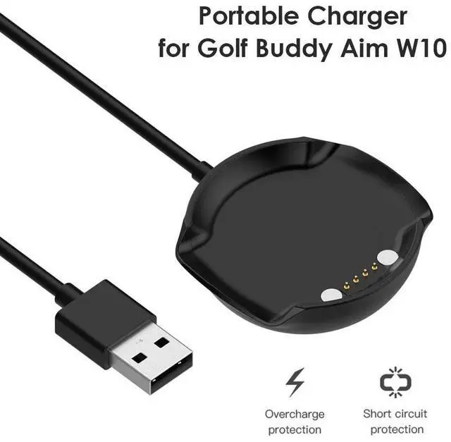 Alt view image 2 of 4 - 1M USB Charging Cable Replacement Charger Cable Support Data Transfer Power Charge Cable for Golf Buddy Aim W10 watch