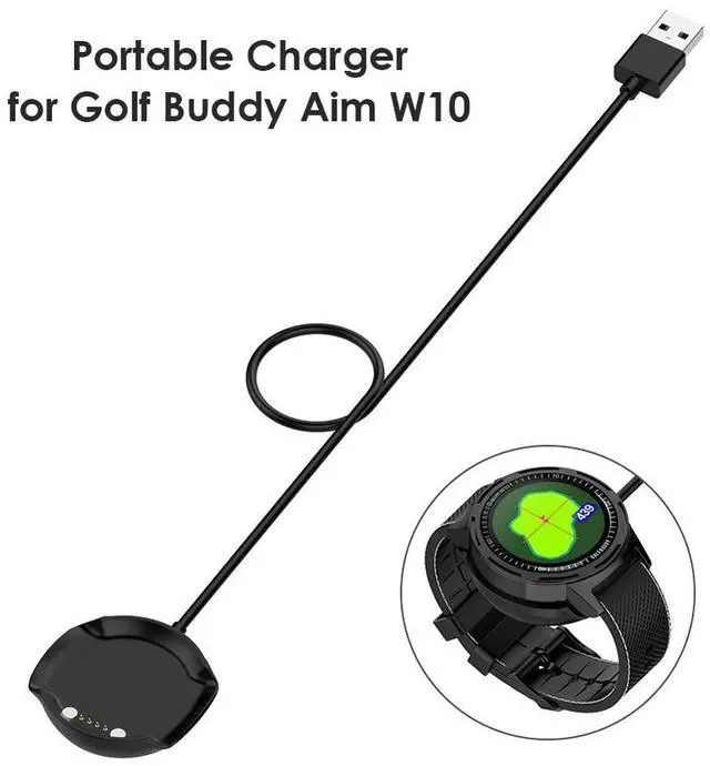 Alt view image 4 of 4 - 1M USB Charging Cable Replacement Charger Cable Support Data Transfer Power Charge Cable for Golf Buddy Aim W10 watch