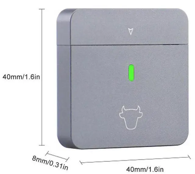 Main image of M.2 NVMe 2230 Mobile Solid State Disk Case USB3.2 Gen2 SSD Enclosure Aluminum Alloy External SSD Case M Key for M2 2230 SSD