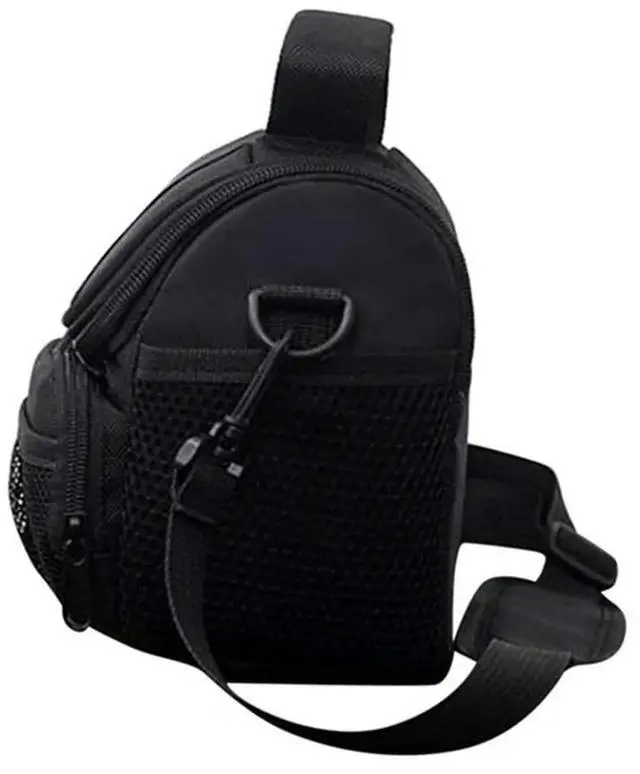 Alt view image 4 of 4 - SLR Camera Bag Lightweight Photography Bag Adjustable Shoulder Strap Camera Bag Pocket Zipper For D40