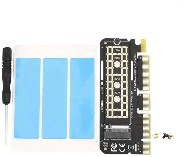 Alt view image 2 of 5 - 3X M.2 Nvme SSD To PCI-E X16 Converter Card NGFF M-Key M.2 Pcie PCI-Express X4/X8/X16 Solid State Disk Adapter Card