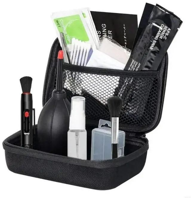 Alt view image 2 of 4 - Professional DSLR Camera Cleaning 29-in-1 Camera Cleaner Set Include Cleaning Swabs Cleaning Pen Dust Blower for Sensor