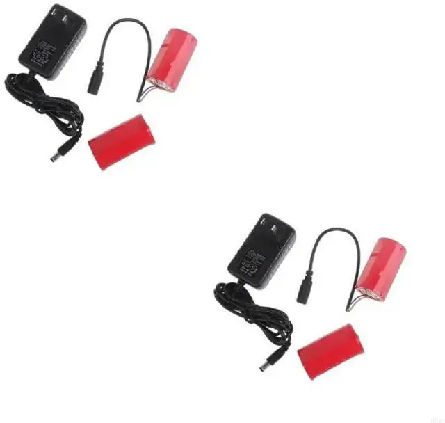 Alt view image 3 of 4 - Power Converter 3V LR20 D Eliminators Adapter Replace 2Pcs 1.5V D Size Batteries for Toy Radio Flashlights