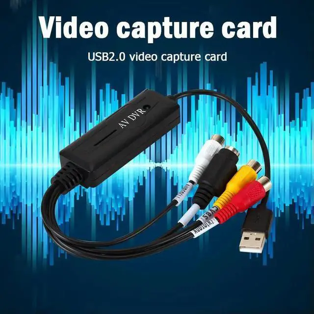 Alt view image 2 of 4 - Video Tuner Card Recorder Box HD Video USB 2.0 Video Capture Card USB to RCA Converter Video Tuner Box Grabber Compatible