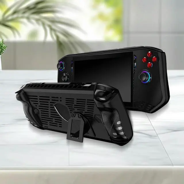 Alt view image 3 of 4 - For Claw Handheld Console TPU Case Protector Shell Sleeve with Kickstand Full Protective Shell Anti-Scratch Game Accessories