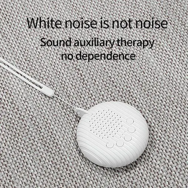 Alt view image 3 of 4 - White Noise Sound Machine Portable White Noise Machine 10 Soothing Sounds Rechargeable Sleeping Relaxation for Home Travel