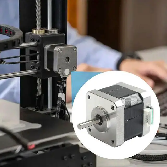 Alt view image 3 of 4 - Nema 17 Stepper Motor Step Motor 1.8° Stepper Angle 3D Printer Part Or CNC No Connecting Cable for Anycubi Mega Vype-r Extruder