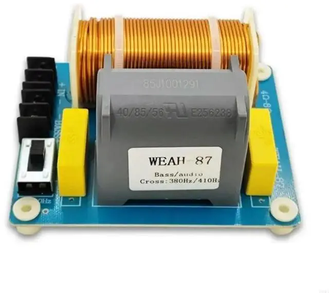 Alt view image 2 of 4 - 1200W Bass Subwoofer Speaker 410Hz Frequency Divider Home Theater Hifi Stereo Car Loudspeaker Filter