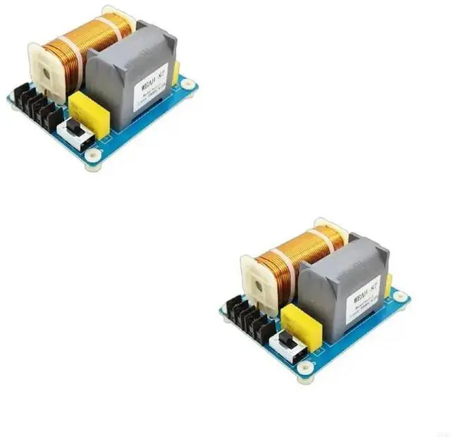 Alt view image 4 of 4 - 1200W Bass Subwoofer Speaker 410Hz Frequency Divider Home Theater Hifi Stereo Car Loudspeaker Filter