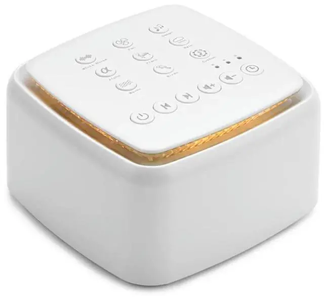 Alt view image 2 of 4 - 30 Soothing Sounds White Noise Machine With Night Light For Enhanced Sleep For Babies & Adults