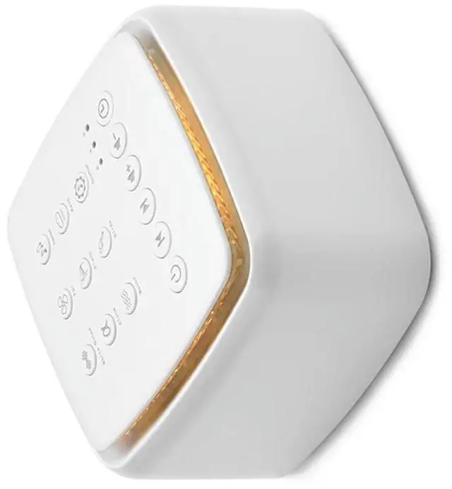Alt view image 3 of 4 - 30 Soothing Sounds White Noise Machine With Night Light For Enhanced Sleep For Babies & Adults