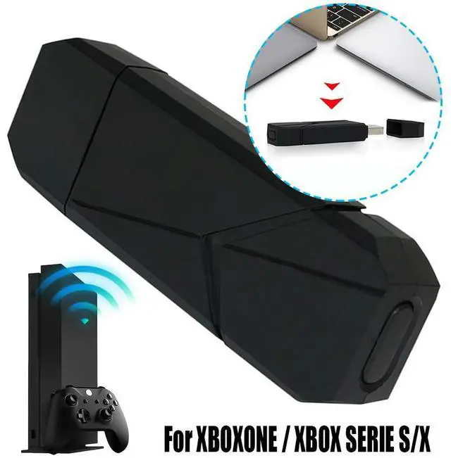 Main image of PC Receiver Bluetooth-Compatible USB Wireless Adapter for Win 7/8/10/11 Game Controller Adaptor for Xbox One S/X Switch Console