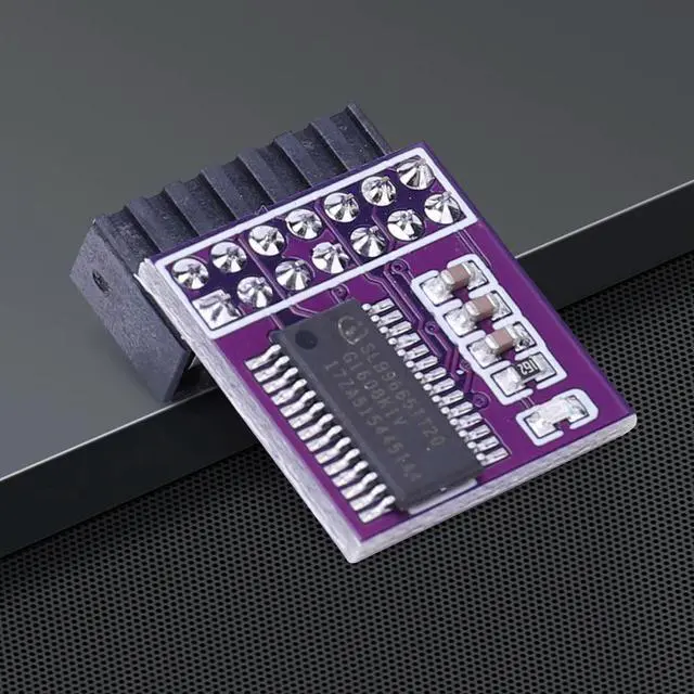 Alt view image 2 of 4 - 14Pin Encryption Security Module LPC Interface GC-TPM2.0 Encryption Remote Card Support Multi-brand Motherboard for WIN11