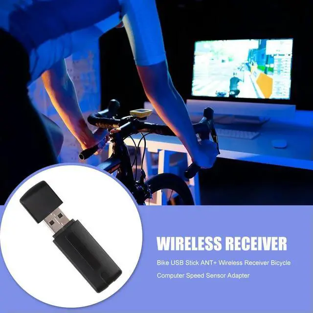 Main image of ANT Stick ANT+ Wireless Receiver Cadence Sensor Adapter Bike USB Bicycle Speed for Outdoor Cycle Biking Entertainment