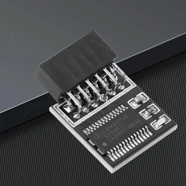 Alt view image 3 of 4 - Trusted Platform TPM 2.0 Module SATA Remote Encryption Security Module Replacement Parts for Motherboard Win11