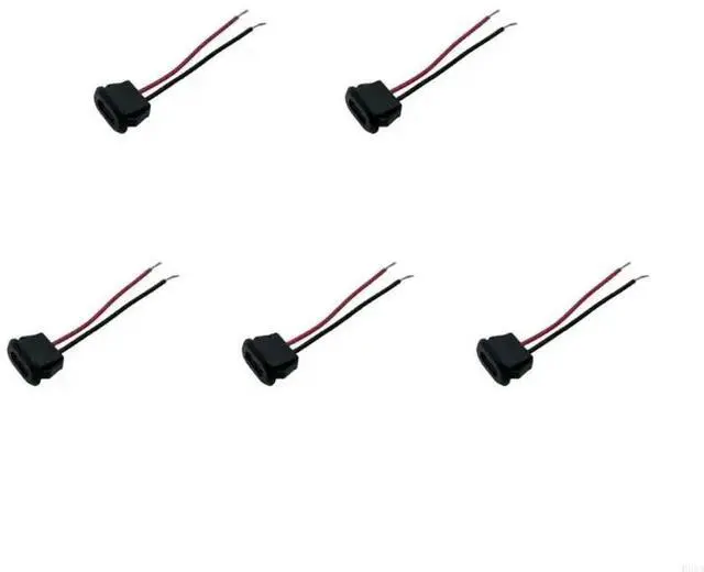 Main image of 1PX5 2 Pin USB Connector Type-C Female with PH 2.0 Terminal Type C High Current Fast Charging Port Welding Wire