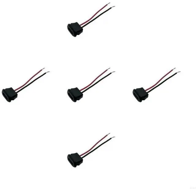 Alt view image 2 of 4 - 1PX5 2 Pin USB Connector Type-C Female with PH 2.0 Terminal Type C High Current Fast Charging Port Welding Wire