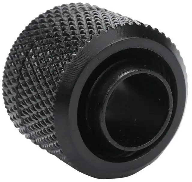 Alt view image 4 of 4 - 10Pc Water Cooling Fittings G1/4 External Thread Pagoda For 9.5X12.7Mm Soft Tube Computer Cooling System Connector Black
